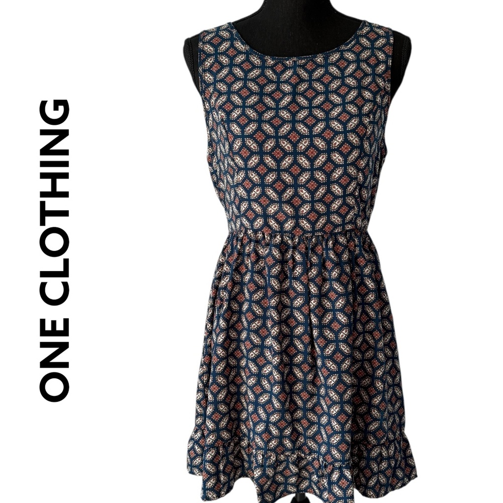 ONE CLOTHING Sleeveless Midi Dress, Misses Size Medium